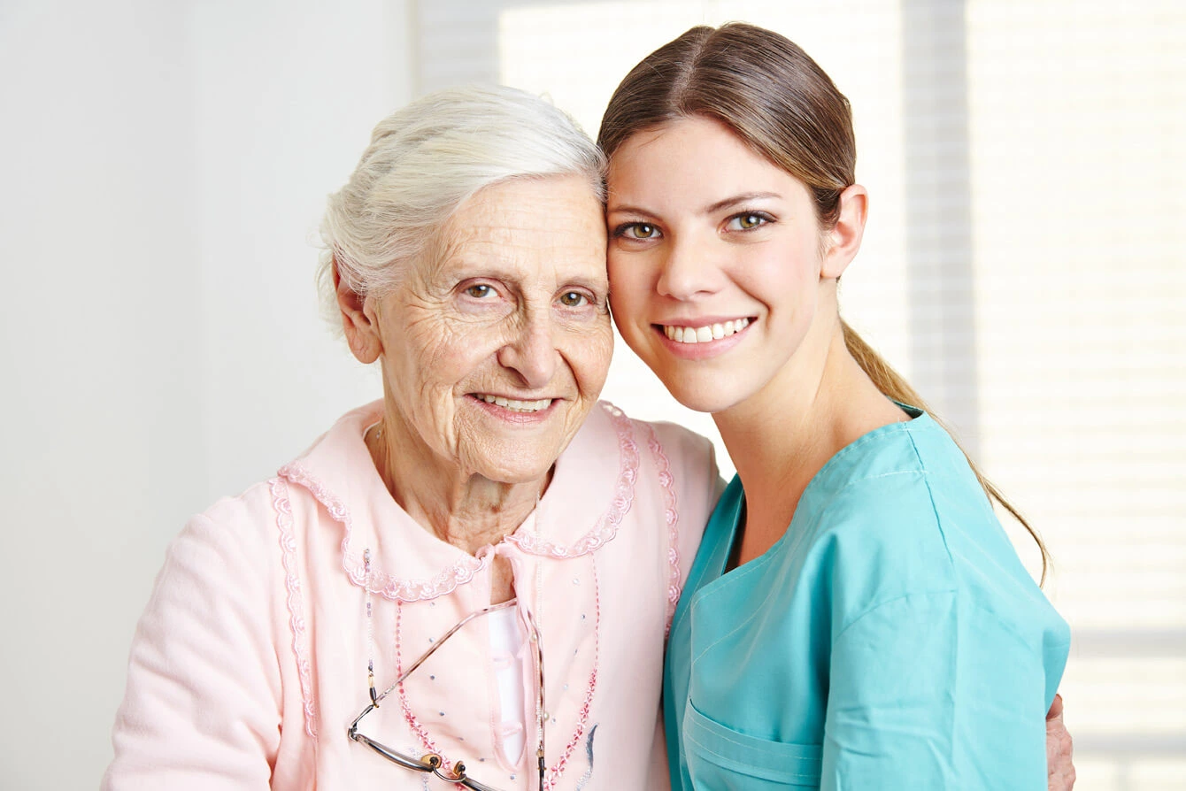 young nurse smiling